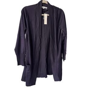 99 JANE STREET WOMEN'S LONG SLEEVE NAVY BLUE CARDIGAN NWT